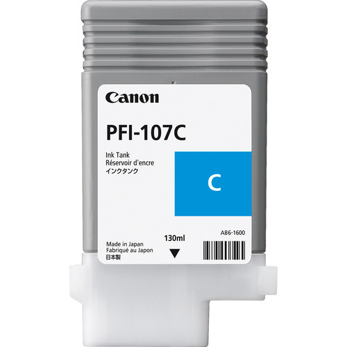 Tusz Canon PFI-107C cyan