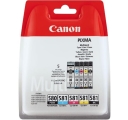 Tusze Canon Pixma TR7550/8550 TS6150/8150/8250/9150 PGI-580PGBK/ CLI-581CMYK 1x11,2ml + 4x5,6ml 