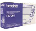 Kaseta + folia PC-201 Brother Fax-1010 1030, MFC-1025, kaseta + 1 rolka 136m, 420 stron