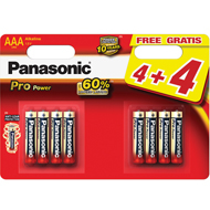 Baterie Panasonic Pro Power AAA LR03 1,5V alkaliczne 8 szt.