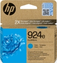 Tusz HP 924e do Officet Pro Cyan 800str.