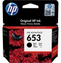HP DeskJet Plus Ink Advantage 6075 6475 czarny 653 6ml