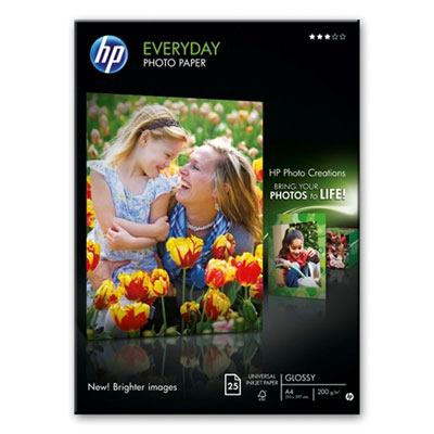 HP Papier Everyday Photo gloss A4 25 ark. 200g Q5451A