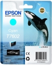 Tusz Epson SureColor SC-P600 T7602 Cyan 25,9ml