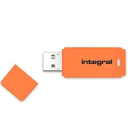 Pendrive Integral Neon 8GB USB 2.0 orange