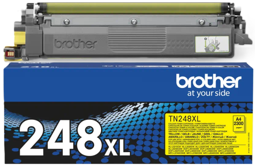 Toner TN248XLY Brother HL-L3220/8230/8240CDW DCP-L3520/3560CDW MFC-L3740/8340/8390CDW żółty 2,3k