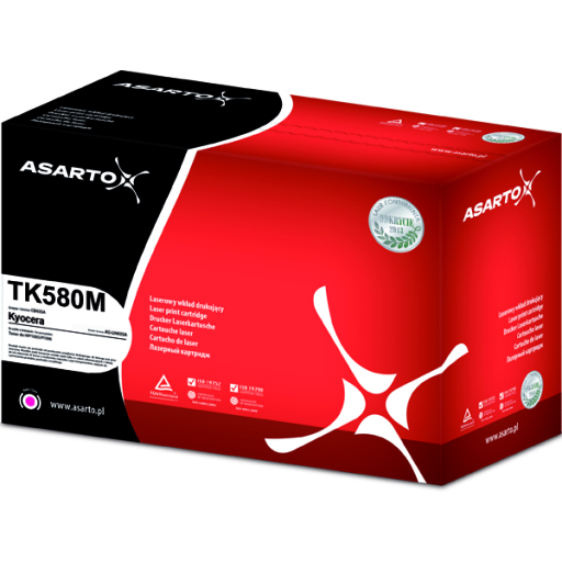 Toner Asarto Kyocera Ecosys P6021cdn zamiennik TK580M magenta