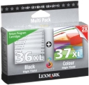 Tusz Lexmark 36XL+37XL black/kolor Lexmark Z2420 X3650 X4650