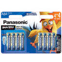 Baterie Panasonic alkaliczne AAA EVOLTA LR03/4+4 | 8szt