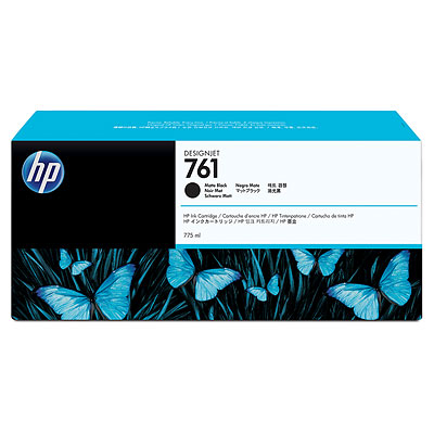 Atrament CM997A, 761 black matte HP DesignJet T7100 pojemność 775ml