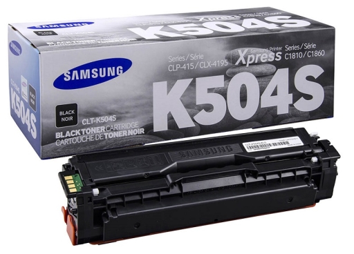 Toner oryginalny CLT-K504S, K504 czarny Samsung