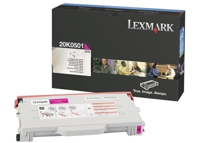 Toner do Lexmark C510, magenta