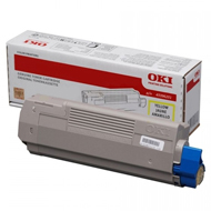 Toner oryginalny 45396201 żółty Oki MC770