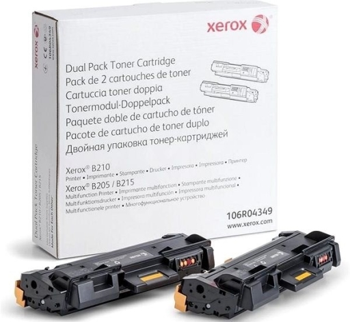 Tonery dwupak Xerox B210 B205 B215 zestaw 106R04349