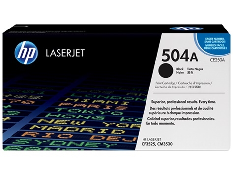 Toner oryginalny czarny CE250A, 504A HP