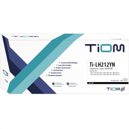 Toner TiOM żółty zamiennik HP CF212A, 131A