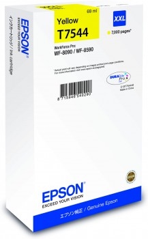 Tusz oryginalny T7544 żółty XXL EPSON