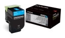 Toner 800S2 Lexmark CX310 cyan 2k