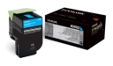 Toner 800S2 Lexmark CX310 cyan 2k