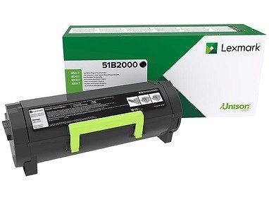 Toner Lexmark 51B2000 oryginalny zwrotny