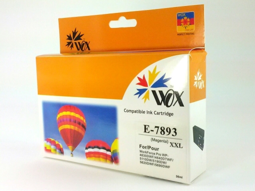 Tusz zamiennik Wox C13T789340, T7893 XXL Epson magenta