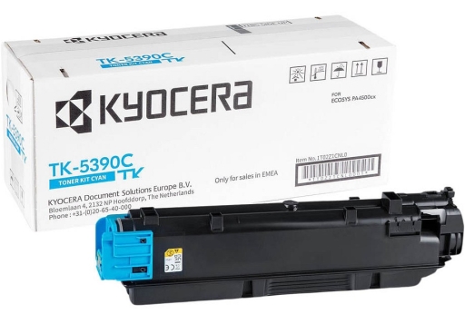 Toner TK-5390C Kyocera Ecosys PA4500cx cyan 13k