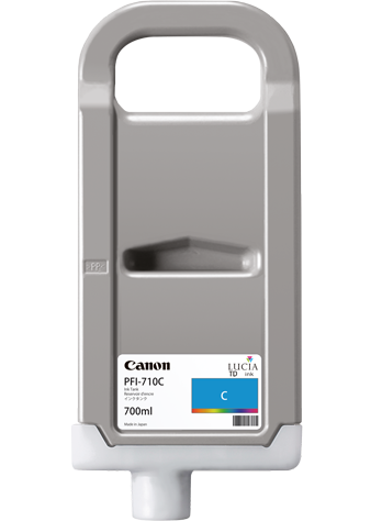 Tusz PFI-710C Canon imagePROGRAF TX-2000/2100 3000/3100 4000/4100 Cyan 700ml