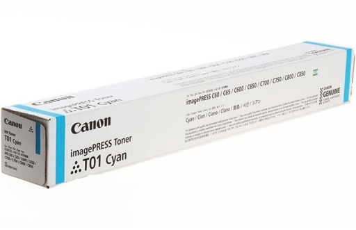 Toner T01 do Canon imagePress C60/C65 C600i/650 C700/750 C800/850 cyan 39,5k