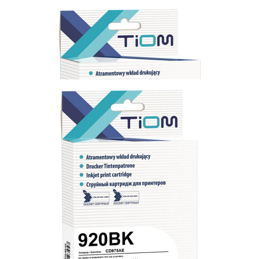 Tusz Tiom zamiennik HP CD975AE 920XL czarny 20ml Officejet 6000