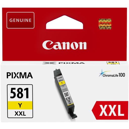 Atrament oryginalny Canon CLI-581Y XXL żółty