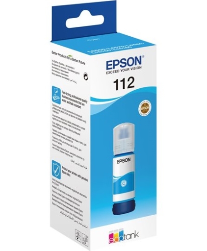 Tusz Epson L6570 L15150/15160 cyan 112 70ml oryginalny