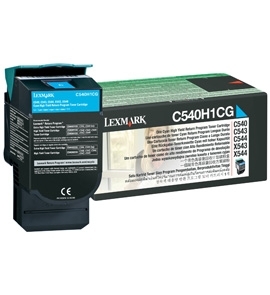 Toner Lexmark C540H1CG cyan X543/X544/X546/X548