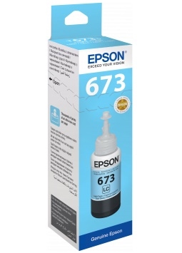 Tusz Epson C13T67354A, 673 light cyan