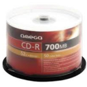 Dysk CD-R 700MB Omega 52x Cake Box 50 szt