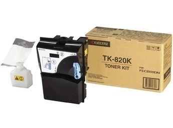 Toner oryginalny czarny TK-820K Kyocera