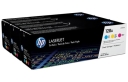 Toner HP LaserJet CP1525 CM1415 128A Tri-Pack CMY