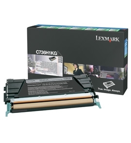 Toner czarny C736H1KG do Lexmark C736, X736de X738