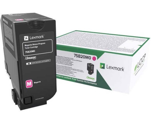 Toner oryginalny Lexmark 75B20M0 magenta