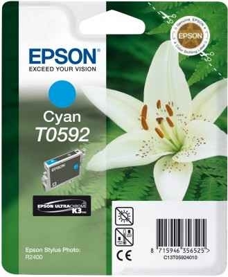 Tusz oryginalny C13T05924010 cyan 13ml Epson Stylus Photo R2400