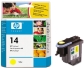 Głowica do HP Color Inkjet CP1160, Officejet D125 D145, 7110 7140, HP 14 żółta C4923A 