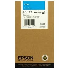 Tusz do Epson Stylus Pro 7800 7880 9800 9880 T6032 cyan 220ml C13T603200