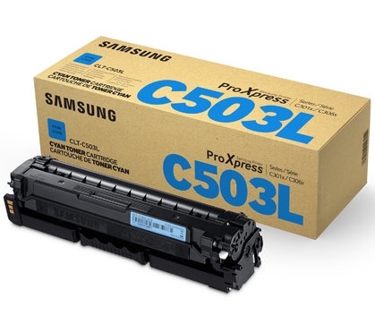 Toner oryginalny Samsung CLT-C503L cyan