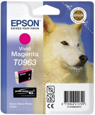 Tusz oryginalny C13T09634010 magenta Epson Stylus Photo R2880