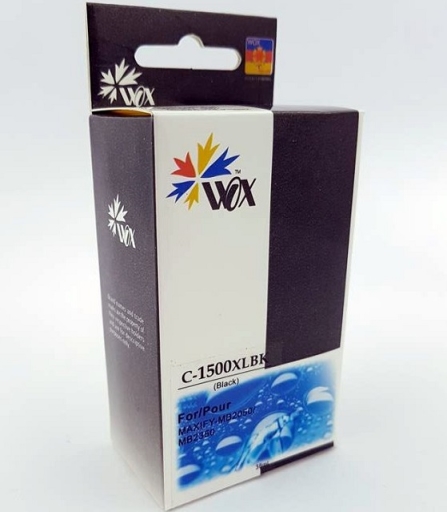 Tusz Canon PGI-1500BK-XL czarny WOX