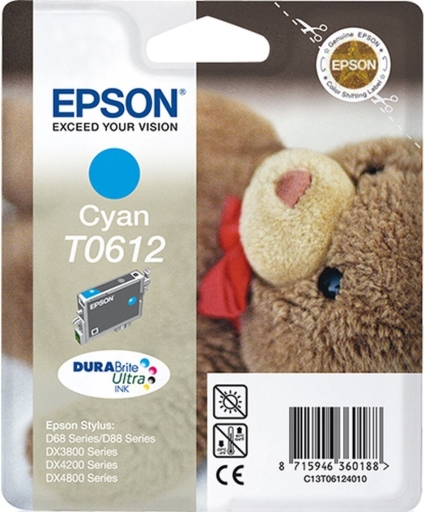 Tusz C13T06124010 cyan do Epson Stylus D88, D68PE, DX3850 DX4250 DX4850