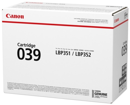 Toner Canon i-Sensys LBP351x LBP352x CRG-039 11k 0287C001