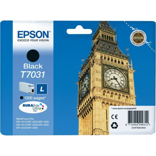 Atrament C13T70314010 czarny T7031 L Epson