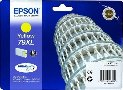 Atrament oryginalny C13T79044010, 79XL żółty Epson