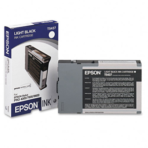 Atrament oryginalny C13T543700 light black T5437 do Epson Stylus Pro 4000, 7600, 9600 110 ml