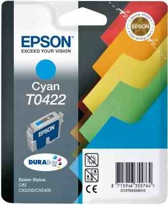 Tusz T0422 Epson Stylus C82, CX5200 CX5400, cyan